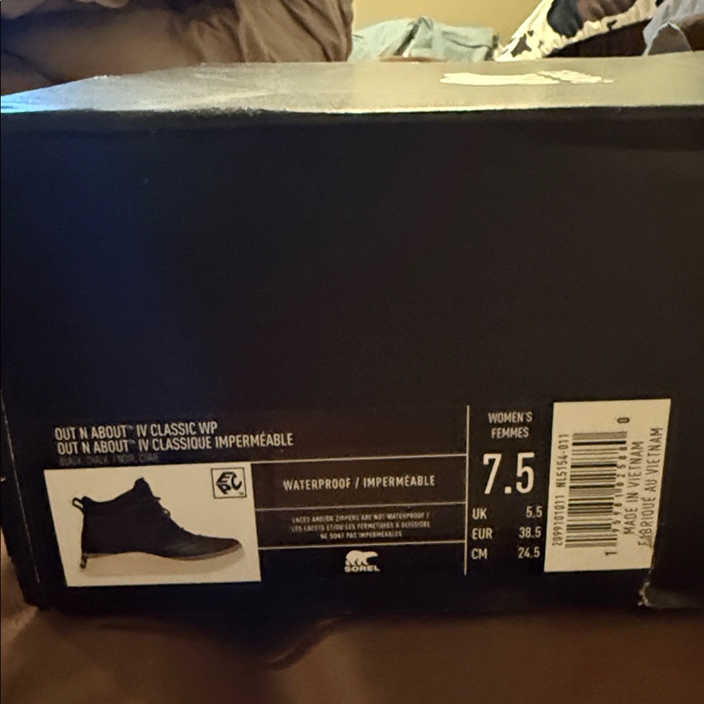 Sorel Out 'N About IV Classic Waterproof Black Booties